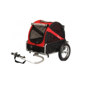 Hondenfietskar Doggyride Mini Trailer Rood/Zwart