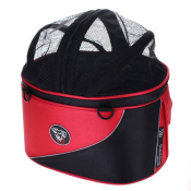 DoggyRide Cocoon Hondenmand - Zwart/Rood